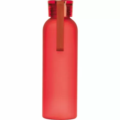 Butelka PET soft touch READING 600 ml - czerwony (532205)