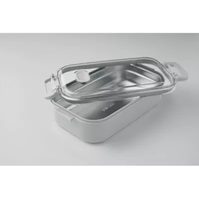 Lunchbox z PP ze stalowym wkładem 750 ml HOAGIE - Szary (MO2770-07)