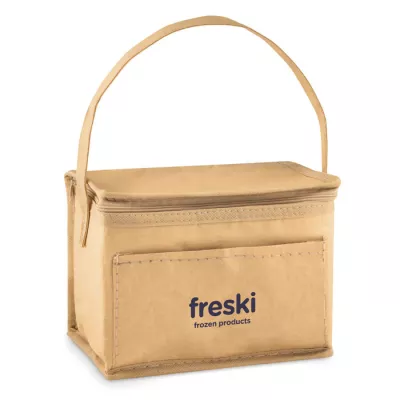 Torba chłodząca z papieru na 6 puszek 3 l PAPERCOOL - Bezowy (MO9881-13)