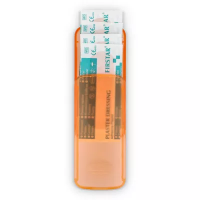 Pudełko z 5 plastrami z polietylenu (56 × 18 mm) - pomarańczowy (LT90320-N0026)