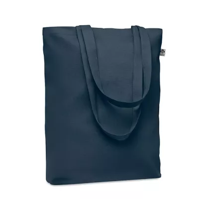 Torba płócienna z bawełny organicznej 270 g/m² COCO - Francuski Granat (MO6713-85)