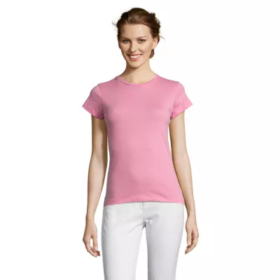 Koszulka damska dopasowana 150 g/m² Sol's MISS - Orchid Pink (S11386-OP)