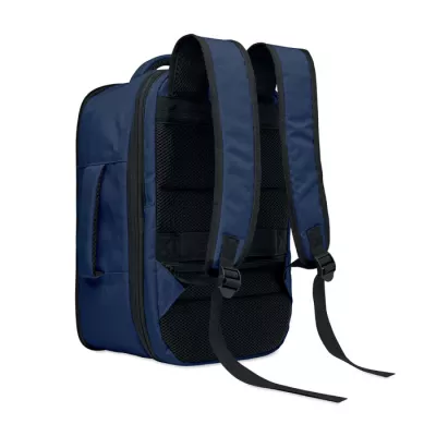Plecak kabinowy z RPET na laptop 15" FLYSAFE - Niebieski (MO2840-04)