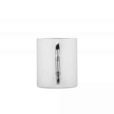 Kubek z recyklingowanej stali nierdzewnej VIVO 250 ml - biały (16405-01)