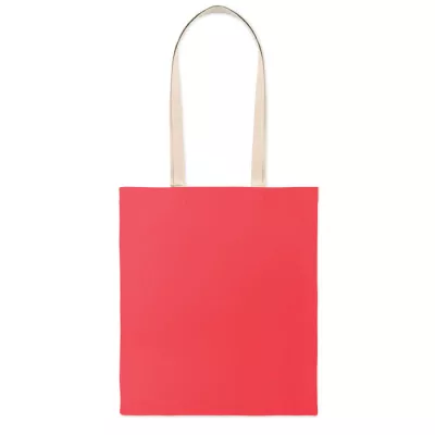 Torba bawełniana 140 g/m² ZEVRA COLOUR - Czerwony (MO2868-05)