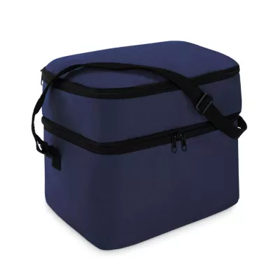 Torba termiczna z 2 przegrodami z poliestru 600D CASEY - Niebieski (MO8949-04)