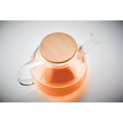 Dzbanek szklany z zaparzaczem 850 ml MUNNAR - Przezroczysty (MO9963-22)