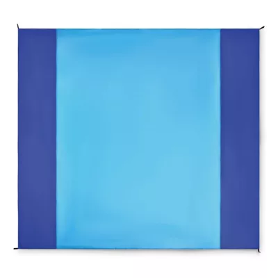 Mata plażowa duża z poliestru 200x210 cm NOSAND - Turkusowy (MO2882-12)