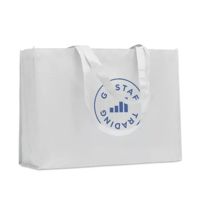 Torba na zakupy z włókniny RPET 80 g/m² KAIMONO - Bialy (MO2193-06)