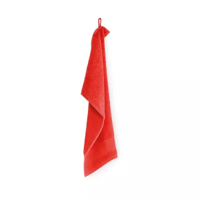 Ręcznik bawełniany 380 g/m² 30x50 cm ISLAND 30 - Czerwony (MO2764-05)