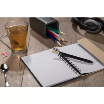 Długopis z odpadów ocean bound OCEANO - czarny (19740-02)