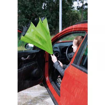 Parasol FLIPPED - czarny, jasnozielony (56-0103372)