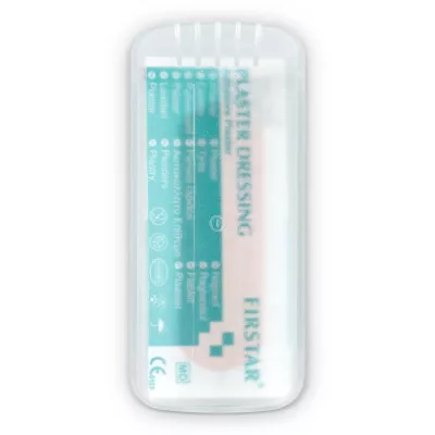 Pudełko z 5 plastrami z polietylenu (56 × 18 mm) - biały (LT90320-N0001)