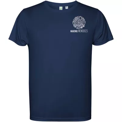 Estoril short sleeve kids t-shirt - Navy Blue (K0430-NAVYBLUE)