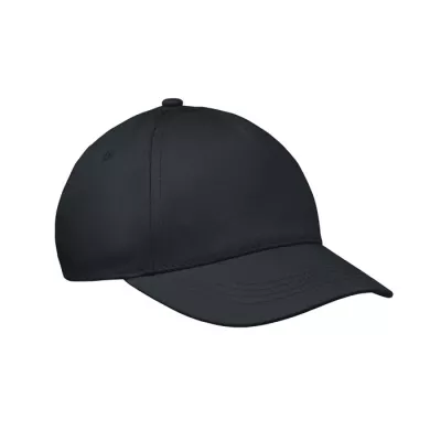 Czapka z daszkiem dziecięca 180 g/m² BUZZ KIDS - Czarny (MO2346-03)