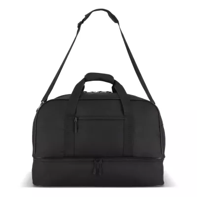 Torba sportowo-podróżna R-PET 600D 55,5 x 25 x 36 cm 50 l - czarny (LT95369-N0002)