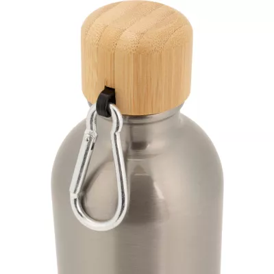 Butelka metalowa 400 ml MARILYN - szary (8497207)