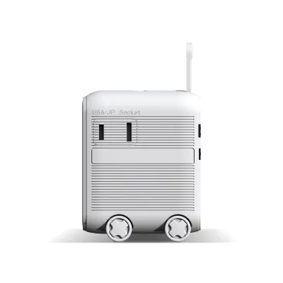 Wózek podróżny Xoopar Luggie GaN z adapterem podróżnym - biały (LT41033-N0001)