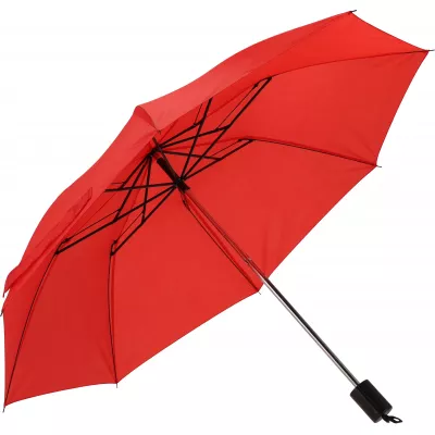 Parasol manualny Ø88 cm LILLE - czerwony (518805)