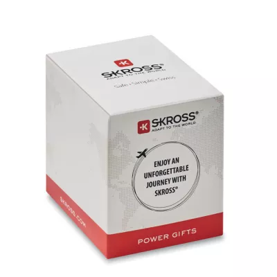Adapter podróżny USB Skross WORLD TO EUROPE - Bialy (MO6881-06)