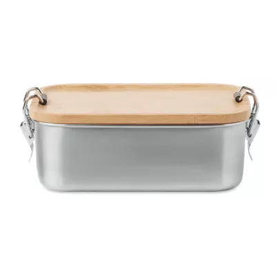 Pudełko na lunch stalowe 750 ml SONABOX - Drewna (MO6301-40)