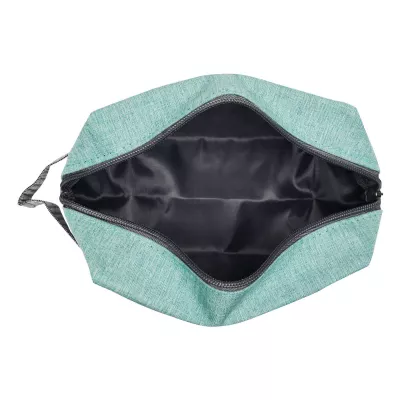 Kosmetyczka CANNES z poliestru z recyklingu (rPET) - jasnozielony (56-0810553)