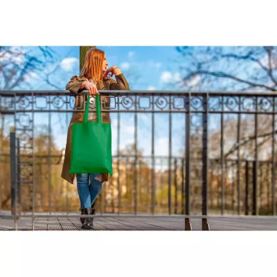 Torba RPET na zakupy Rokia 75 g/m² 38x42cm - zielony (VA128-06)