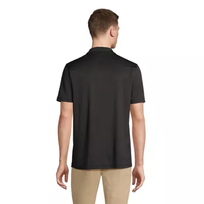 Polo sportowe unisex z recyklingu Sol's PITCHER - Czarny (S04442-BK)