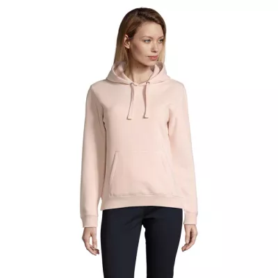 Bluza damska z kapturem 280 g/m² Sol's SPENCER WOMEN - Kremowy Róż (S03103-CP)