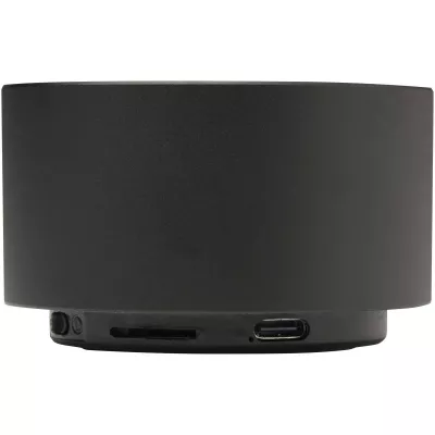 Ankaa bezprzewodowy głośnik Bluetooth® o mocy 3 W z recyklingowanego aluminium - Czarny (12448690)