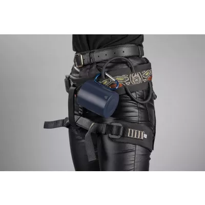 Kubek z recyklingowanej stali nierdzewnej VIVO 250 ml - granatowy (16405-06)