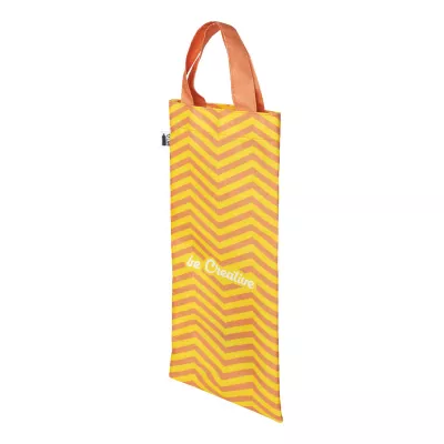 SuboShop Vino personalizowana torba na wino RPET - biały (AP716952)