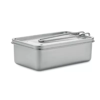 Lunchbox ze stali nierdzewnej 750 ml TAMELUNCH - Srebrny (MO2224-14)