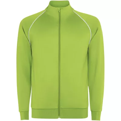 Męska bluza Valier z zamkiem błyskawicznym na całej długości - Fluor Green (R0437-FLGREEN)