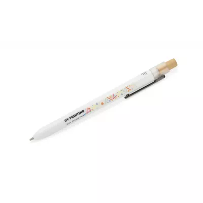 Długopis z odpadów ocean bound OCEANO - biały (19740-01)