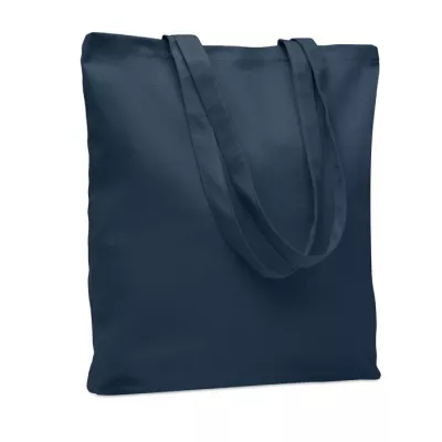 Torba bawełniana na zakupy 270 g/m² RASSA COLOURED - Francuski Granat (MO6442-85)