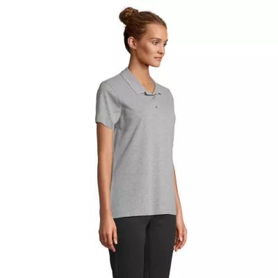 Koszulka polo damska Sol's PULSE WOMEN - Szary Melanż 2 (S04501-GY)