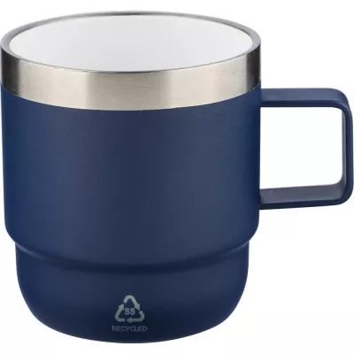 Kubek z powłoką ceramiczną wewnątrz 180 ml - niebieski (VB106-11)
