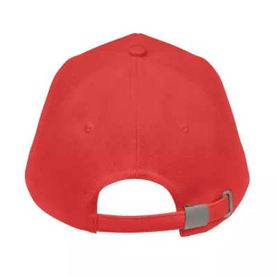 Czapka z daszkiem organiczna 250 g/m² BICCA CAP - Czerwony (MO6432-05)