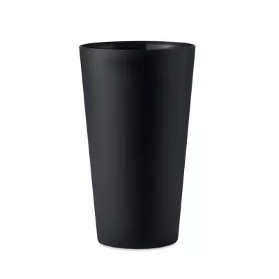 Kubek eventowy wielorazowy z PP 500 ml FESTA LARGE - Czarny (MO9907-03)