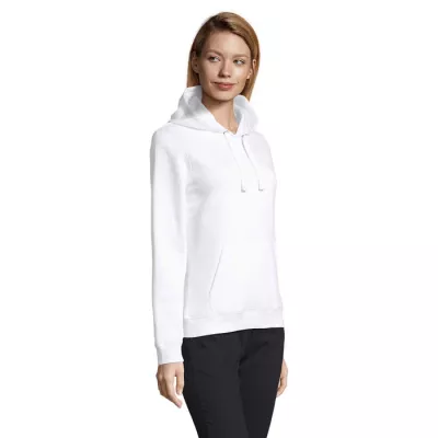 Bluza damska z kapturem 280 g/m² Sol's SPENCER WOMEN - Bialy (S03103-WH)