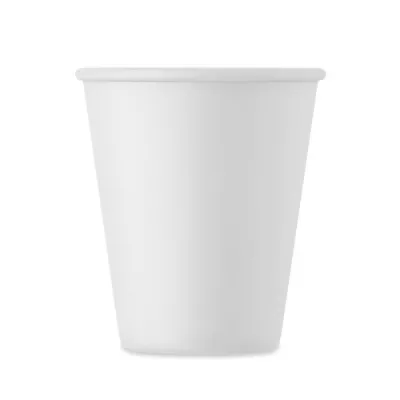 Kubek wielorazowy z PLA 200 ml CUPFUL - Bialy (MO2607-06)