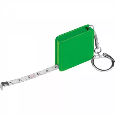 Miarka 1 m z brelokiem MARIE - zielony (8880809)