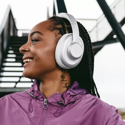 Fresh 'n Rebel Clam Ace 2 Słuchawki Over-Ear ANC - jasnoszary (LT49744-N0062)
