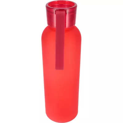 Butelka PET soft touch READING 550 ml - czerwony (532205)