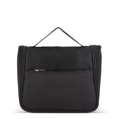 Torba podróżna na kosmetyki rPET 300D Kora - czarny (LT95396-N0002)