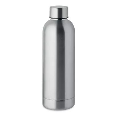 Butelka termiczna ze stali z recyklingu 500 ml ATHENA - Srebrny Mat (MO6750-16)