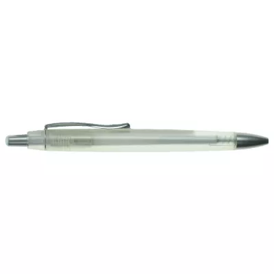 Notatnik ok. A5 z długopisem - biały (V2387-02)