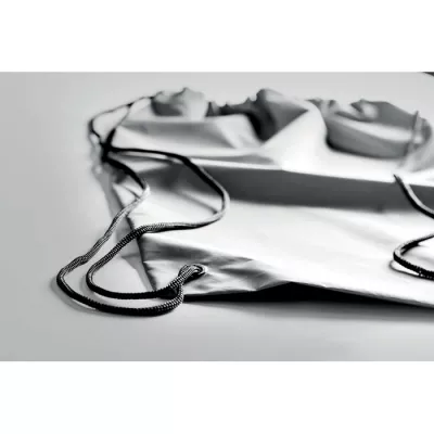 Worek ze sznurkiem odblaskowy SHOOP REFLECTIVE - Srebrny (MO9403-14)