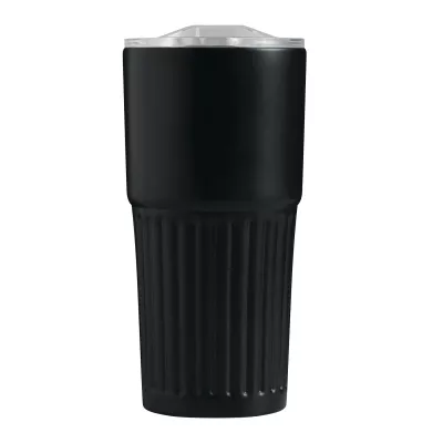 Próżniowy kubek 600 ml WAVE LINE - czarny (56-0304713)